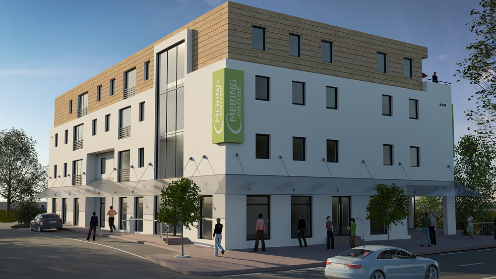 Hochwertige 2-Zimmer Neubau-Wohnung mit Terrasse und Garten