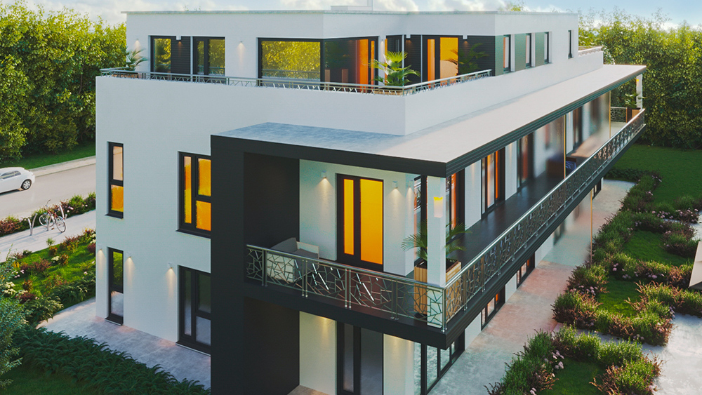 Exklusive Neubau 2-Zimmer Wohnung mit Balkon